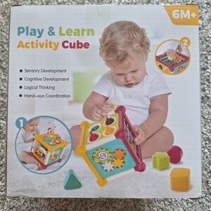 Colorful Activity Cube for Kids